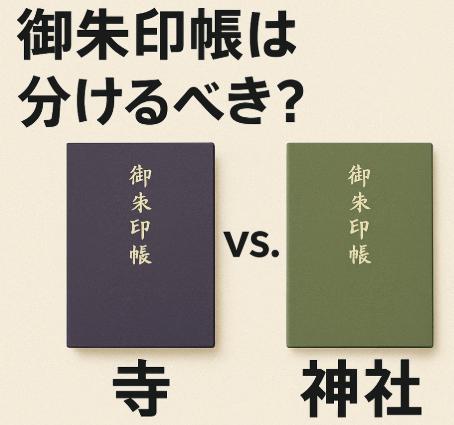 御朱印帳は分けるべき？寺と神社で分ける理由とその背景を知ろう